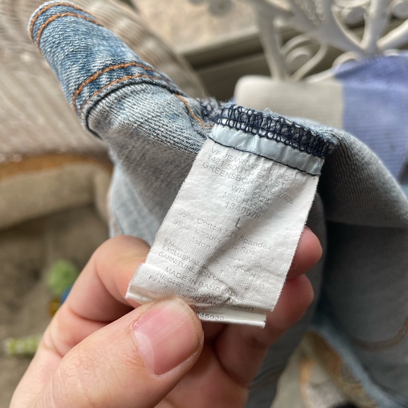 Riders by Lee Copper Collection Jean Jacket Size L Cropped - Picture 6 of 7